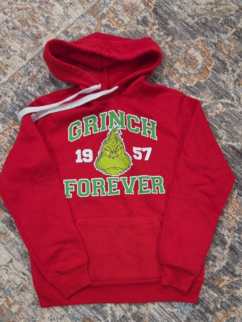Grinch Forever Red Hoodie Sweatshirt